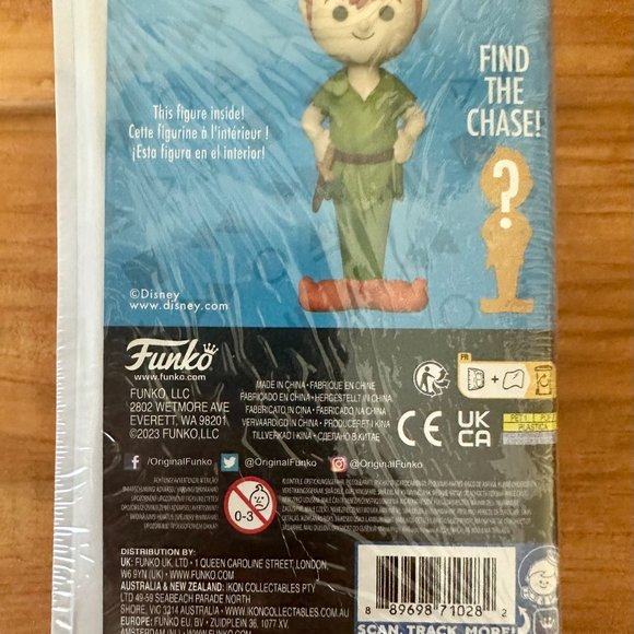 Peter Pan Funko Rewind Vinyl Figure - New Sealed in Box with Chance of Chase - Picture 8 of 9